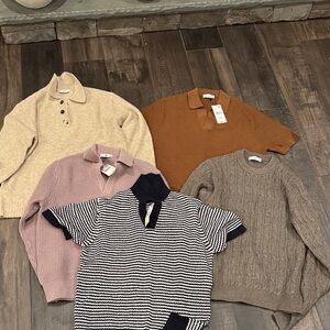 5 Classic assorted Sweaters  by mng